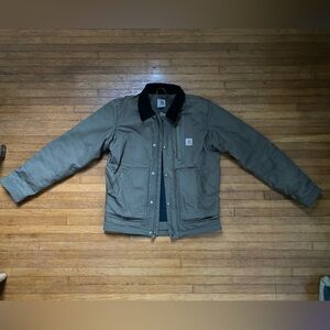 Carhartt Men's Olive Green Field Jacket